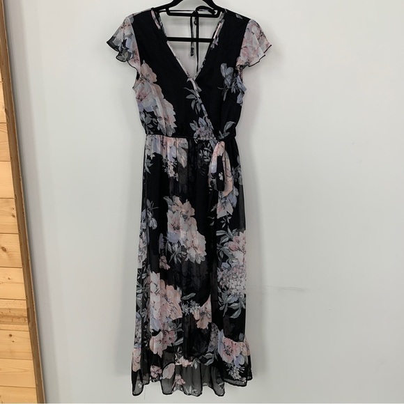 Band of Gypsies Floral Maxi Dress Size S - Picture 1 of 12